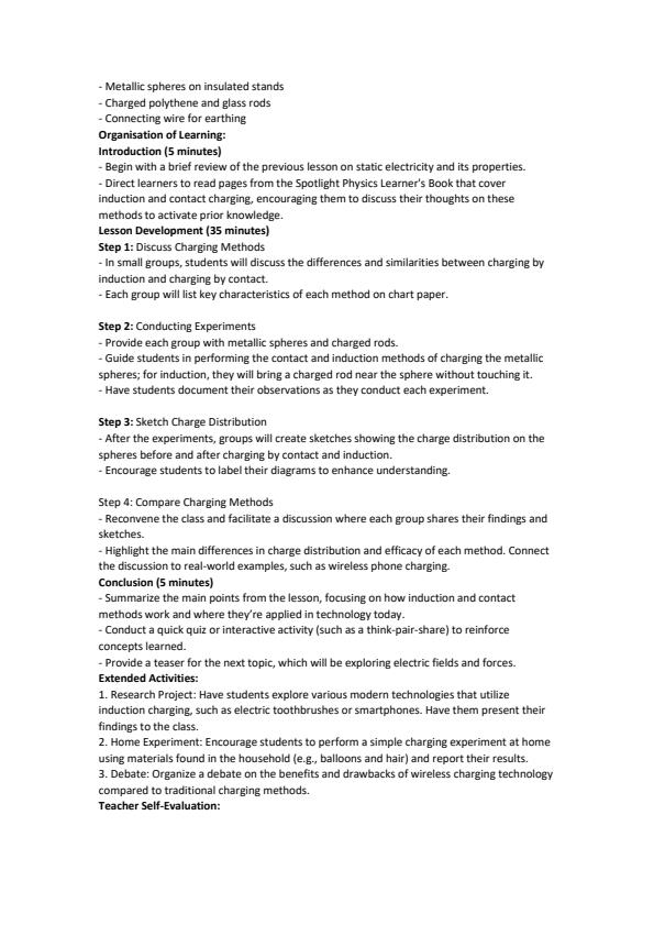 Page 3 – Grade 10 Physics  Lesson Plans Term 3 - Spotlight – Kenyaplex