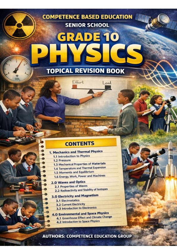 Page 1 – Grade 10 Physics Topical Questions – Kenyaplex