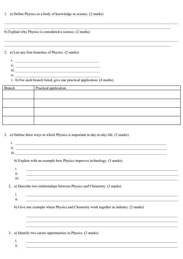 Page 2 – Grade 10 Physics Topical Questions – Kenyaplex