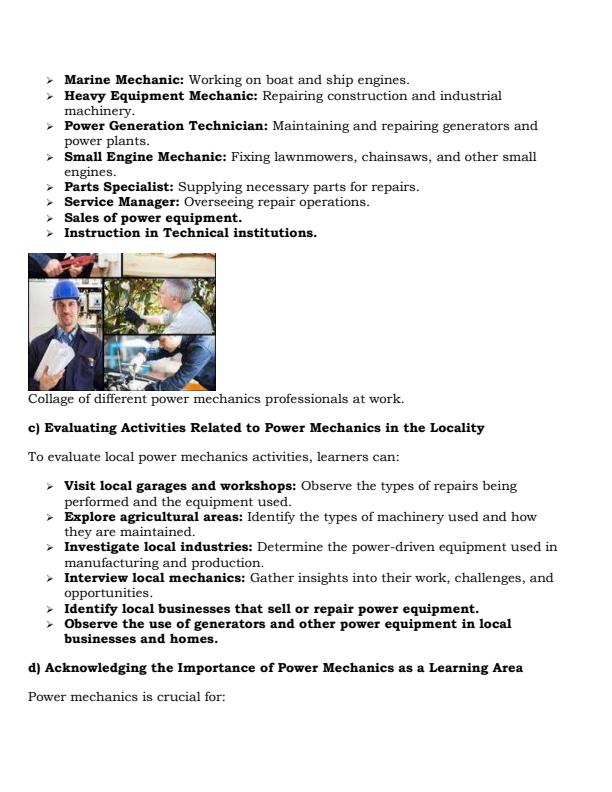 Page 3 – Grade 10 Power Mechanics Notes (Term 1, 2 and 3) – Kenyaplex