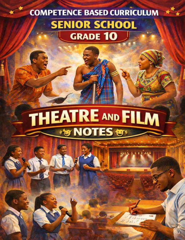 Page 1 – Grade 10 Theatre and Film Notes Term 1, Term 2 and Term 3 – Kenyaplex