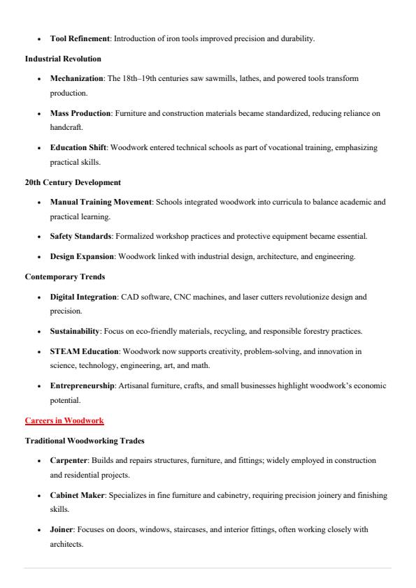 Page 3 – Grade 10 Wood Technology Notes Term 1, Term 2 and Term 3 – Kenyaplex