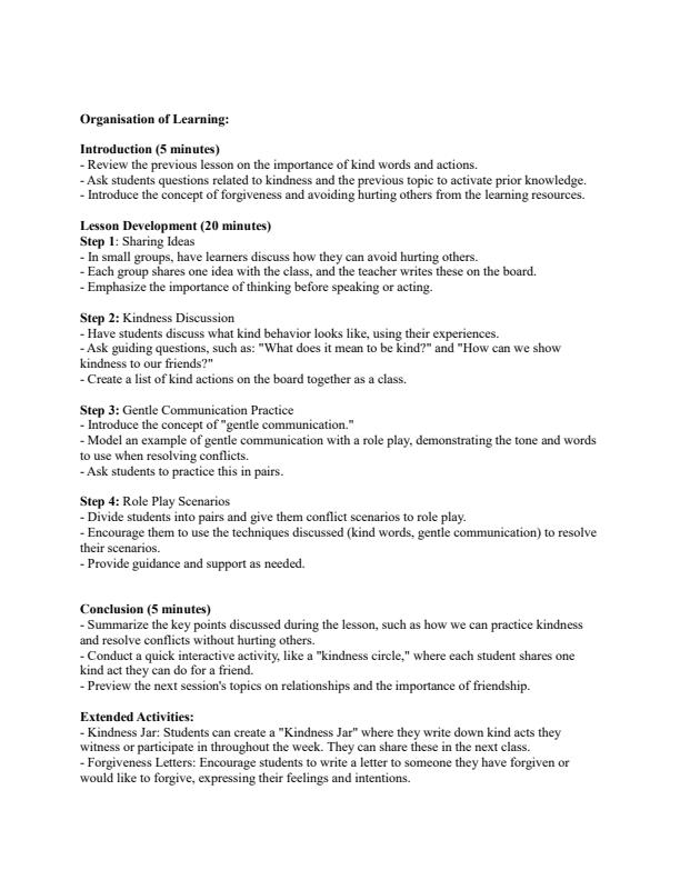 Page 5 – Grade 2 CRE Lesson Plans Term 3 - KLB – Kenyaplex