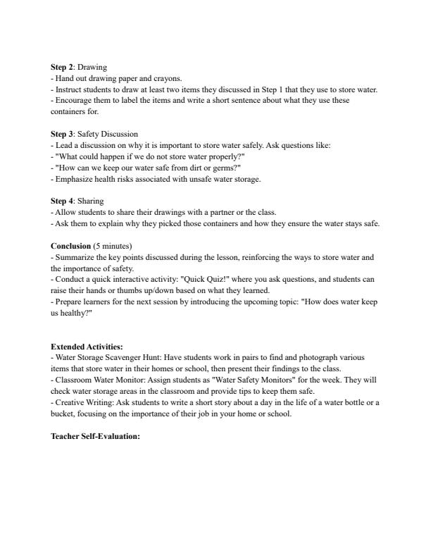 Page 2 – Grade 2 Environmental Activities Lesson Plans Term 3 - Distinction – Kenyaplex