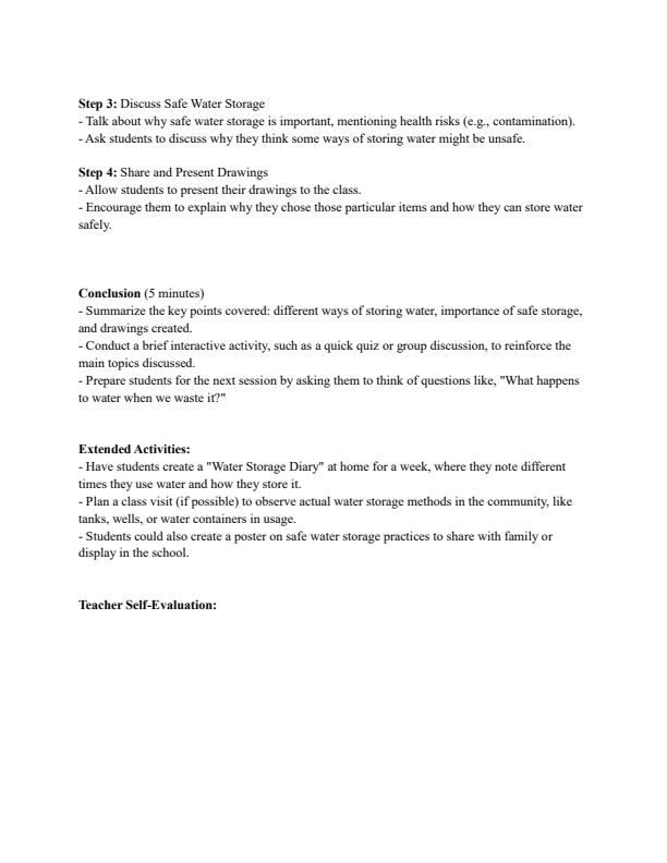 Page 4 – Grade 2 Environmental Activities Lesson Plans Term 3 - Distinction – Kenyaplex