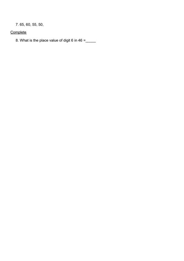 Page 2 – Grade 2 Mathematics Topical Questions and Answers – Kenyaplex