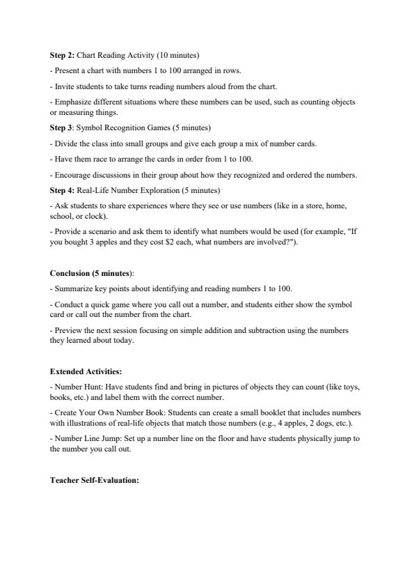 Page 4 – Grade 2 Rationalized Mathematics Lesson Plans Term 1 - Mentor – Kenyaplex