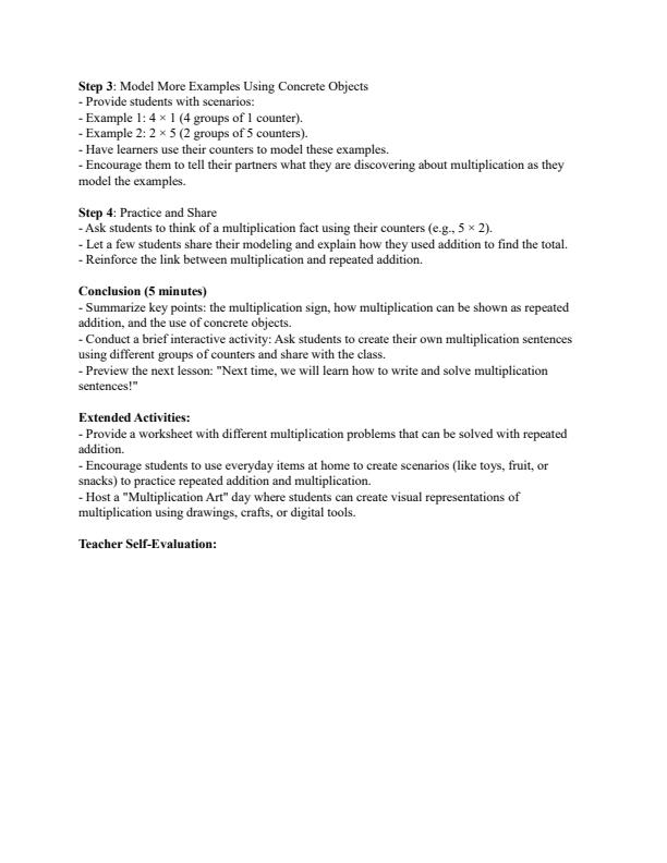 Page 4 – Grade 2 Rationalized Mathematics Lesson Plans Term 2 - Tusome – Kenyaplex