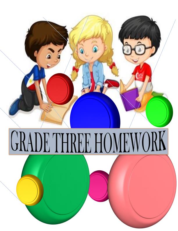 Page 1 – Grade 3 August 2025 Holiday Assignments - Set – Kenyaplex