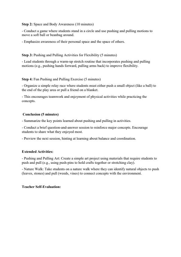 Page 4 – Grade 3 Creative Activities Lesson Plans Term 1 – Kenyaplex