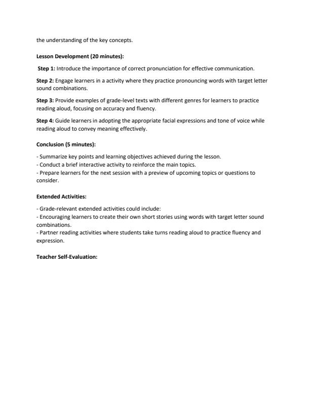 Page 4 – Grade 3 English Lesson Plans Term 3 - KLB Early Grade – Kenyaplex