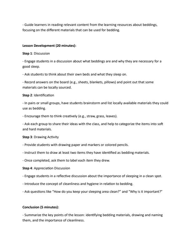 Page 2 – Grade 3 Environmental Activities Lesson Plans Term 1 - MTP – Kenyaplex