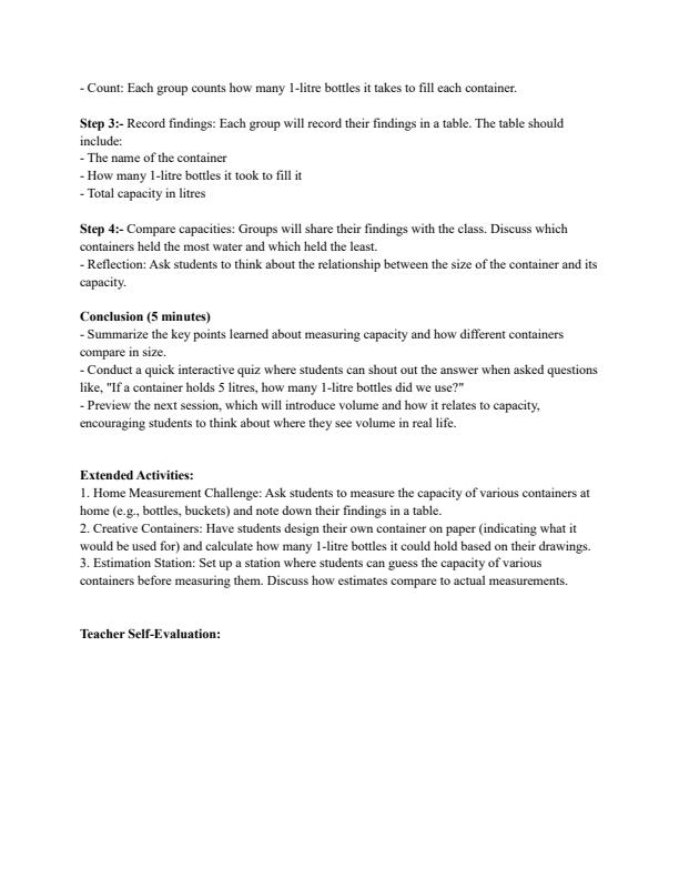 Page 4 – Grade 3 Mathematics Lesson Plans Term 3 - Let