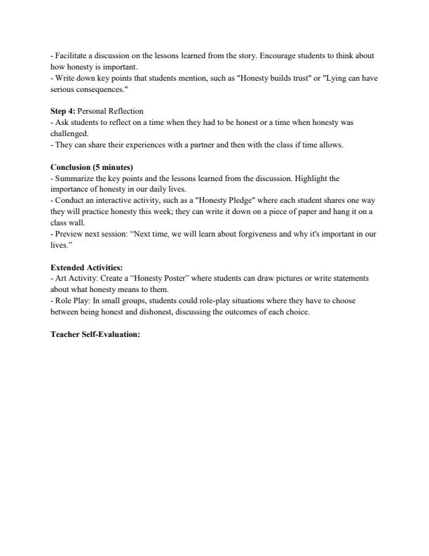 Page 4 – Grade 3 Rationalized CRE Lesson Plans Term 3 – Kenyaplex
