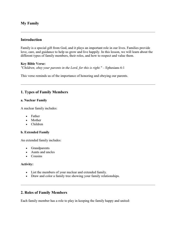 Page 4 – Grade 3 Rationalized CRE Notes Term 1 – Kenyaplex