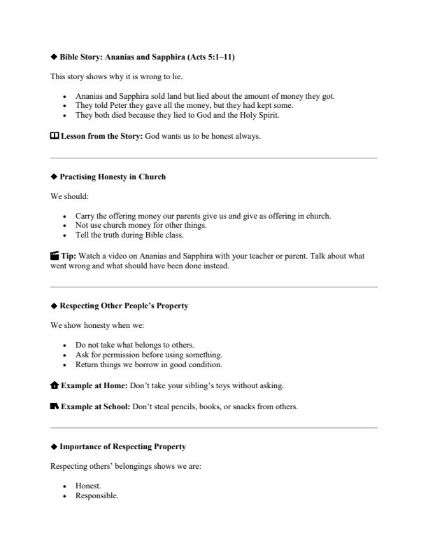 Page 2 – Grade 3 Rationalized CRE Notes Term 3 – Kenyaplex