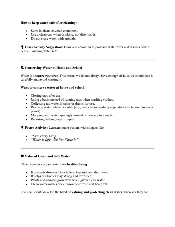 Page 3 – Grade 3 Rationalized Environmental Activities Notes Term 3 – Kenyaplex