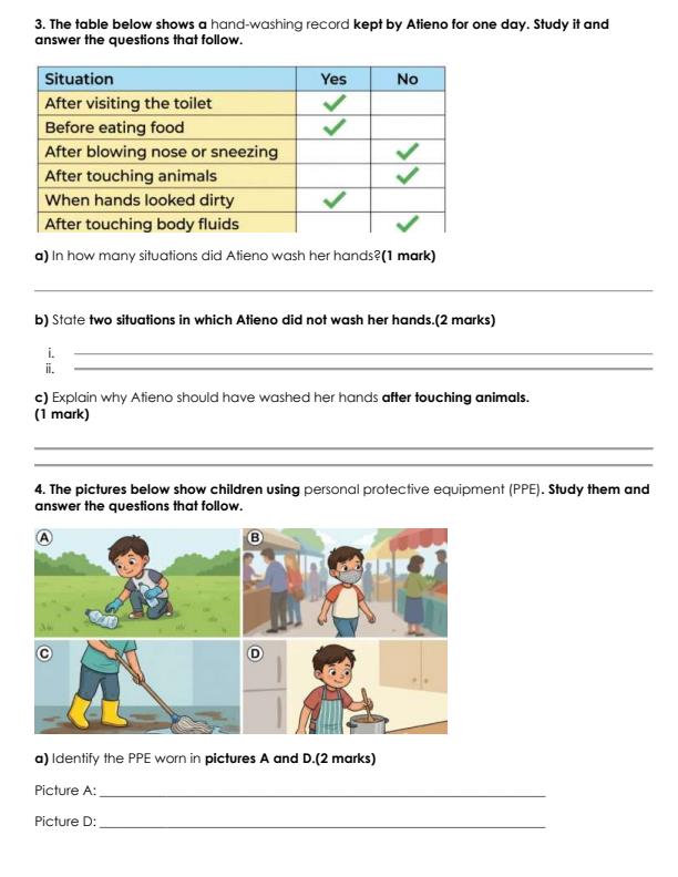 Page 2 – Grade 4 Agriculture December 2026 Holiday Assignment – Kenyaplex