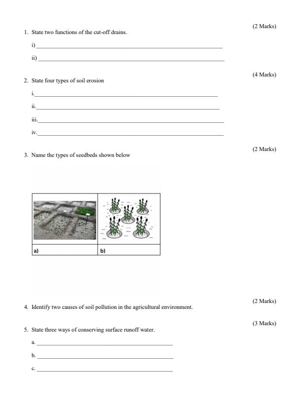 Page 2 – Grade 4 Agriculture and Nutrition August 2024 Holiday Assignment – Kenyaplex