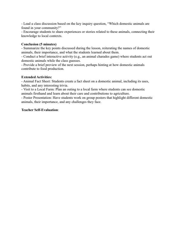 Page 4 – Grade 4 Agriculture and Nutrition Lesson Plans Term 2 - MTP – Kenyaplex