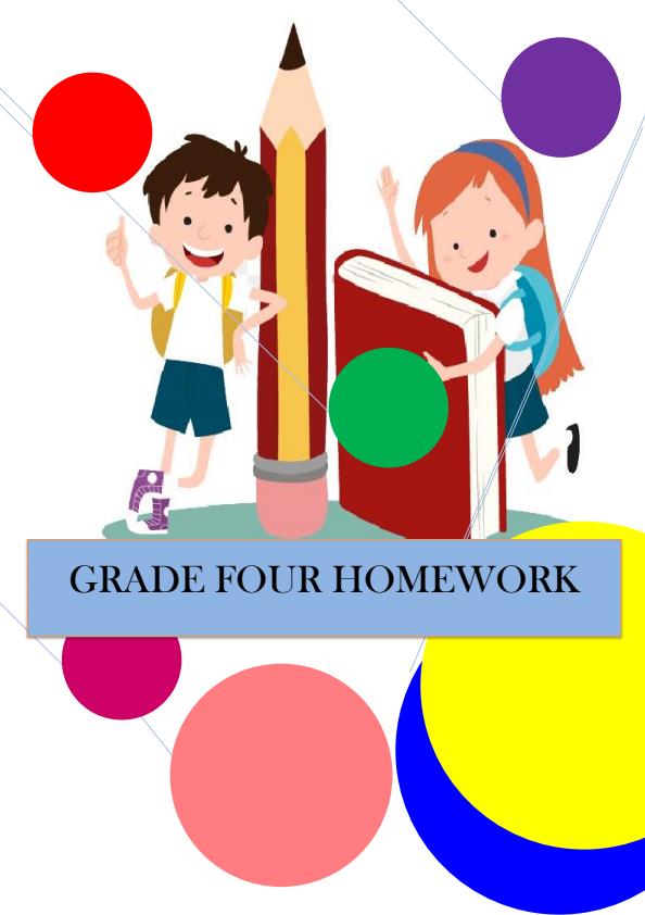 Page 1 – Grade 4 August 2025 Holiday Assignments - Set – Kenyaplex