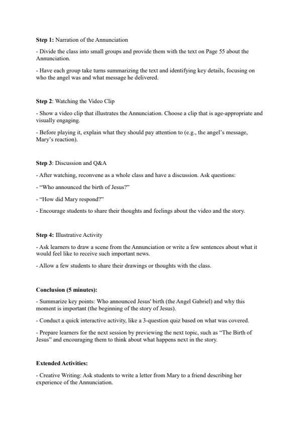 Page 2 – Grade 4 CRE Lesson Plans Term 2 - Mentor – Kenyaplex