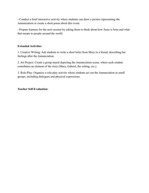 Page 3 – Grade 4 CRE Lesson Plans Term 2 - Super Minds – Kenyaplex