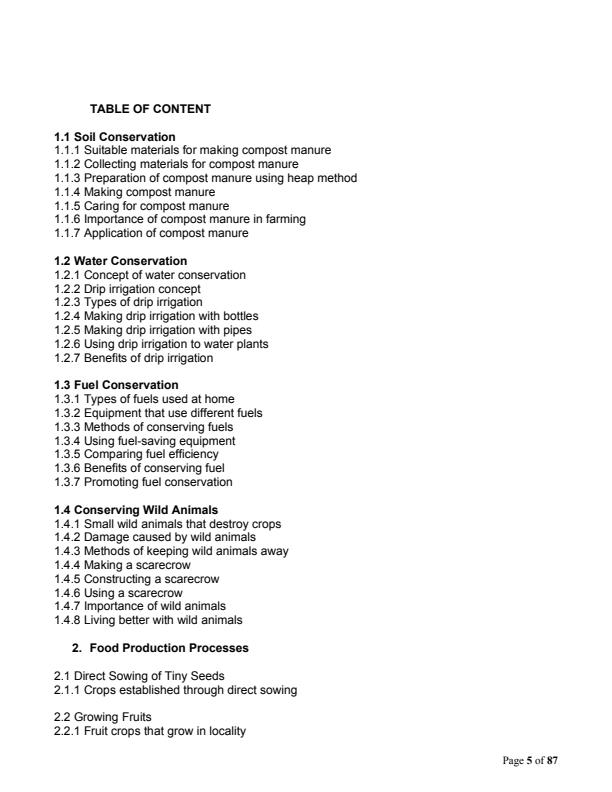 Page 1 – Grade 4 Complete Agriculture and Nutrition Lesson Notes Term 1, Term 2, Term 3 – Kenyaplex