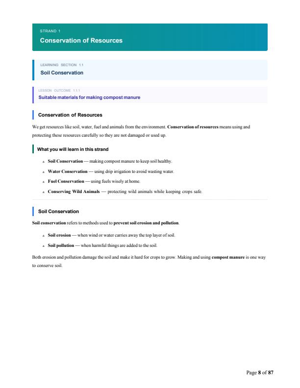 Page 4 – Grade 4 Complete Agriculture and Nutrition Lesson Notes Term 1, Term 2, Term 3 – Kenyaplex