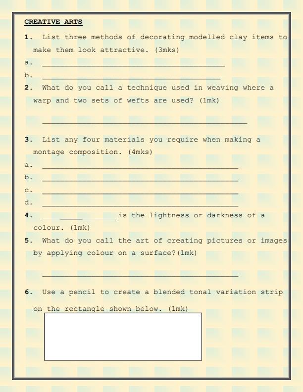 Page 2 – Grade 4 November/December 2025 Holiday Assignments - Set – Kenyaplex