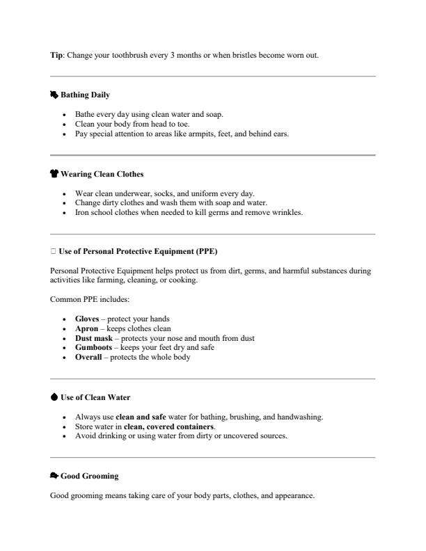 Page 2 – Grade 4 Rationalized Agriculture and Nutrition Notes Term 3 – Kenyaplex