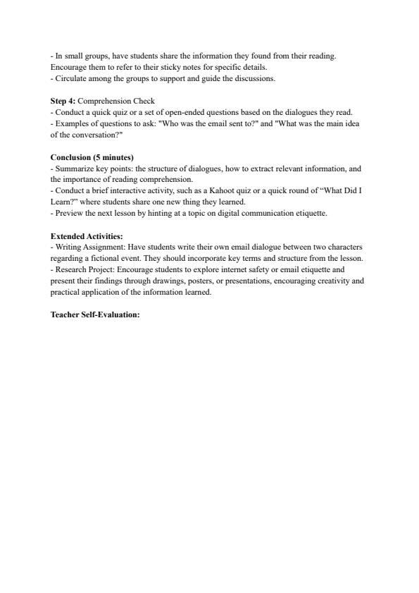 Page 4 – Grade 4 Rationalized English Lesson Plans Term 2 - Longhorn – Kenyaplex
