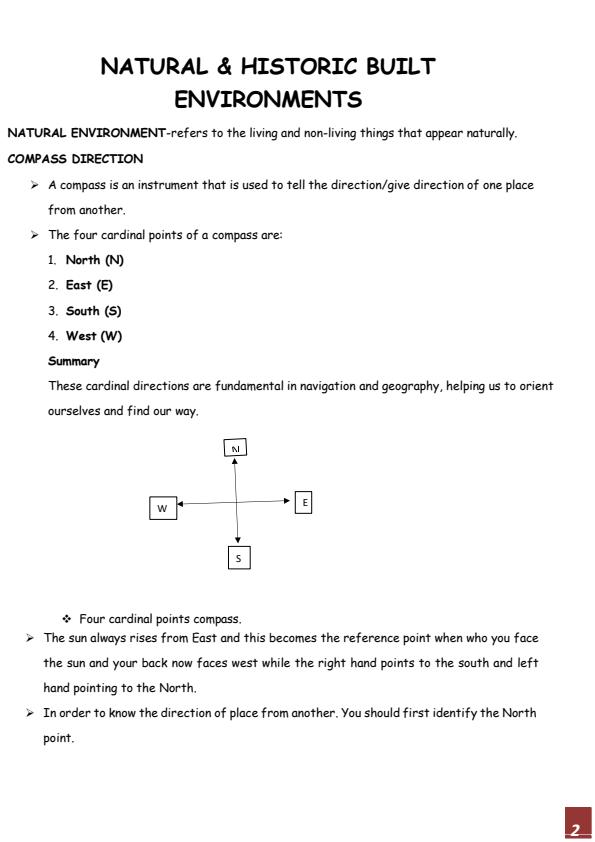 Page 2 – Grade 4 Rationalized Social Studies Complete Notes (Term 1, Term 2 and Term 3) – Kenyaplex