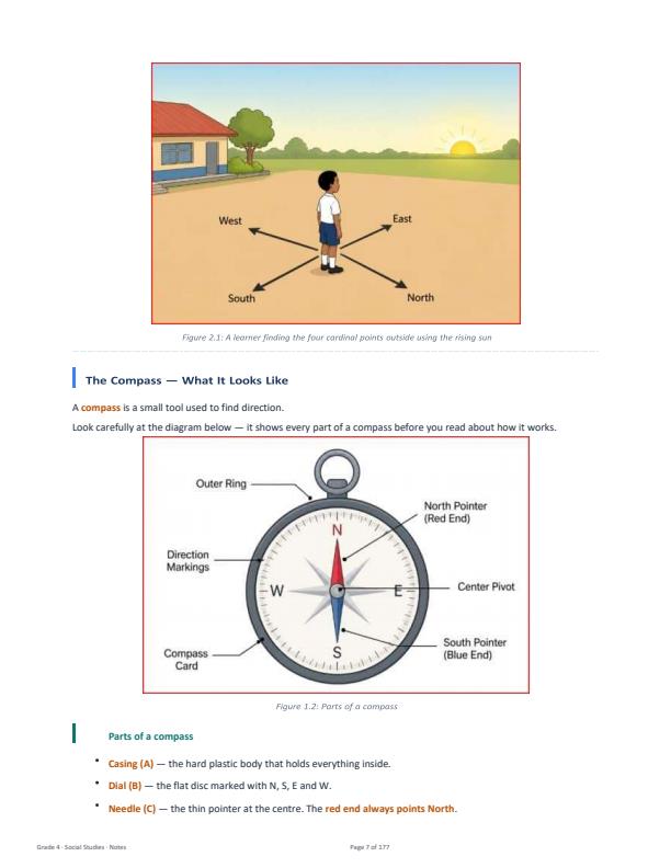 Page 3 – Grade 4 Rationalized Social Studies Complete Notes (Term 1, Term 2 and Term 3) – Kenyaplex