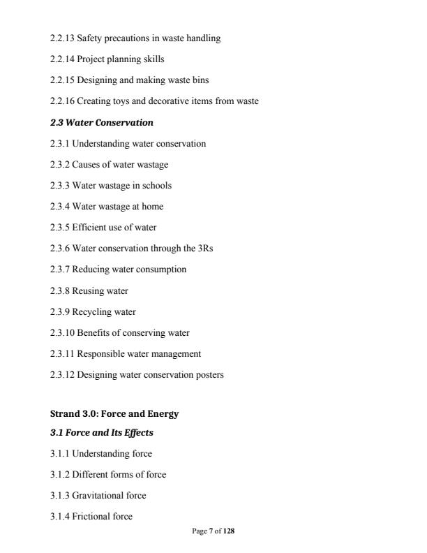 Page 3 – Grade 4 Science and Technology Complete Notes Term 1,  Term 2 and Term 3 – Kenyaplex