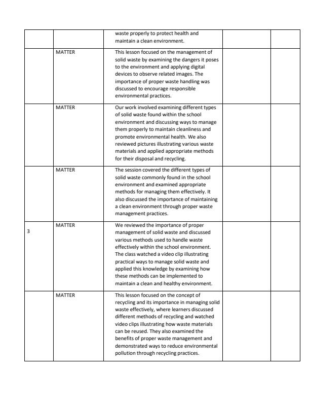 Page 2 – Grade 4 Science and Technology Records of Work Term 2 - Spotlight – Kenyaplex