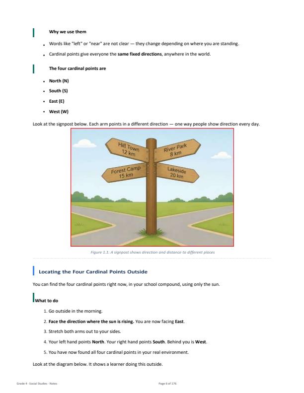 Page 2 – Grade 4 Social Studies Complete Notes Term 1, Term 2 and Term 3 – Kenyaplex