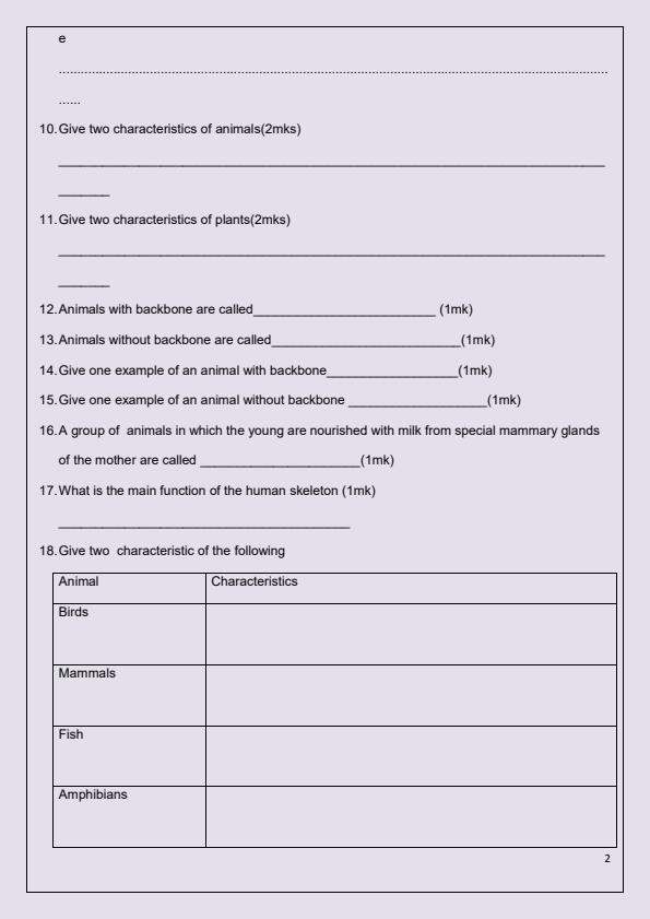 Page 3 – Grade 5 April 2025 Holiday Assignments - Set – Kenyaplex