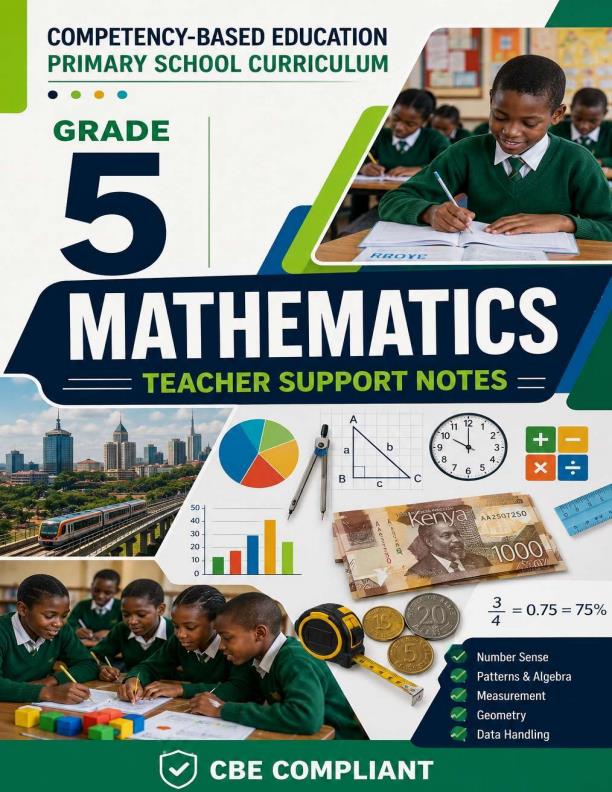 Page 1 – Grade 5 Mathematics Notes Complete Term 1, Term 2, Term 3 – Kenyaplex