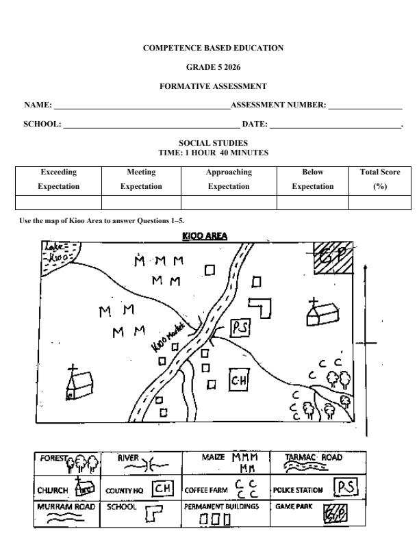Page 1 – Grade 5 Social Studies April 2026 Holiday Assignment – Kenyaplex