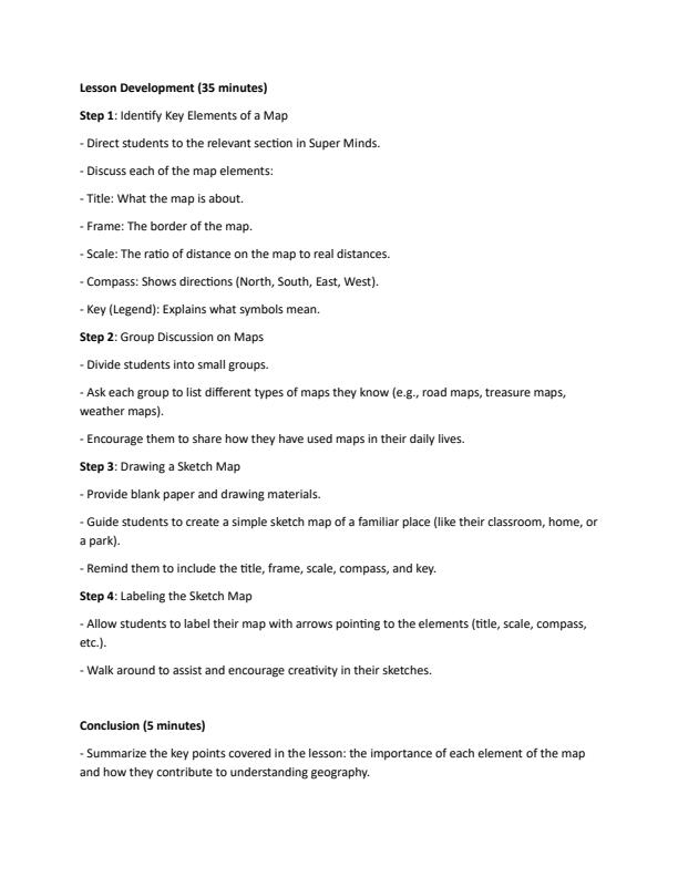 Page 2 – Grade 5 Social Studies Lesson Plans Term 1 - Super Minds – Kenyaplex