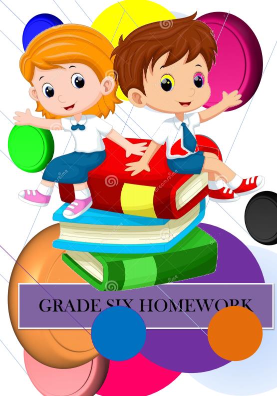 Page 1 – Grade 6 August 2025 Holiday Assignments - Set – Kenyaplex