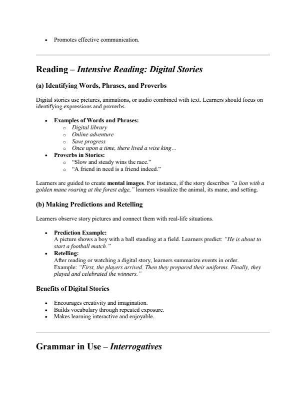 Page 2 – Grade 6 English Notes Term 3 – Kenyaplex