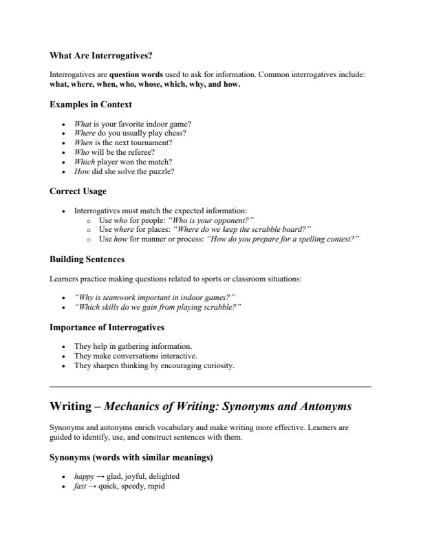 Page 3 – Grade 6 English Notes Term 3 – Kenyaplex