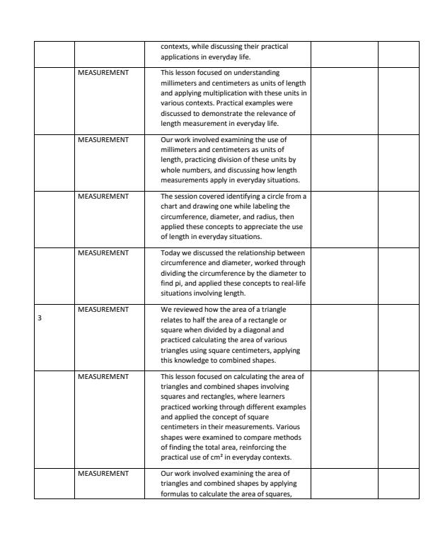 Page 2 – Grade 6 Mathematics Records of Work Term 2 - KLB – Kenyaplex