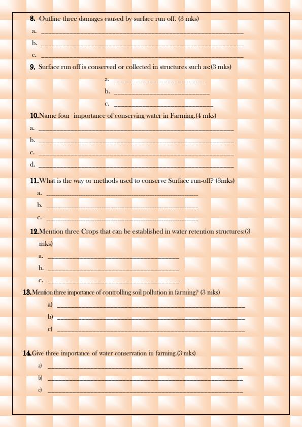 Page 3 – Grade 6 November/December 2025 Holiday Assignments - Set – Kenyaplex
