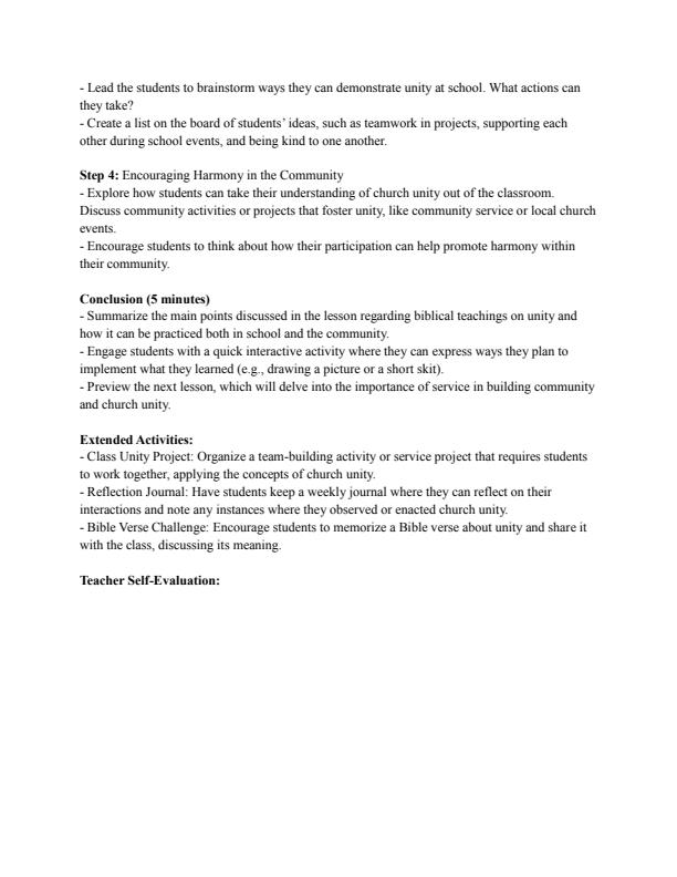 Page 4 – Grade 6 Rationalized CRE Lesson Plans Term 3 – Kenyaplex