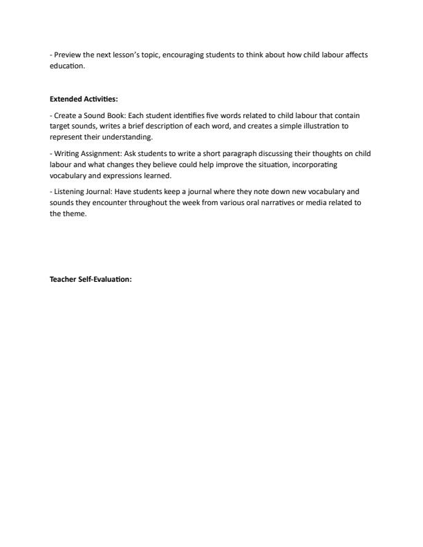 Page 3 – Grade 6 Rationalized English Lesson Plans Term 1 – Kenyaplex