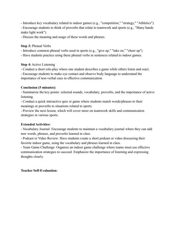 Page 2 – Grade 6 Rationalized English Lesson Plans Term 3 – Kenyaplex