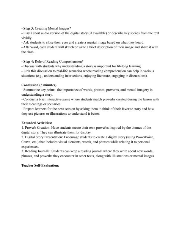 Page 4 – Grade 6 Rationalized English Lesson Plans Term 3 – Kenyaplex